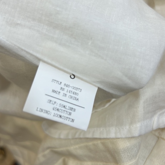 Mo : Vint New York Linen Cotton Sleeveless Dress SZ S - Picture 7 of 10